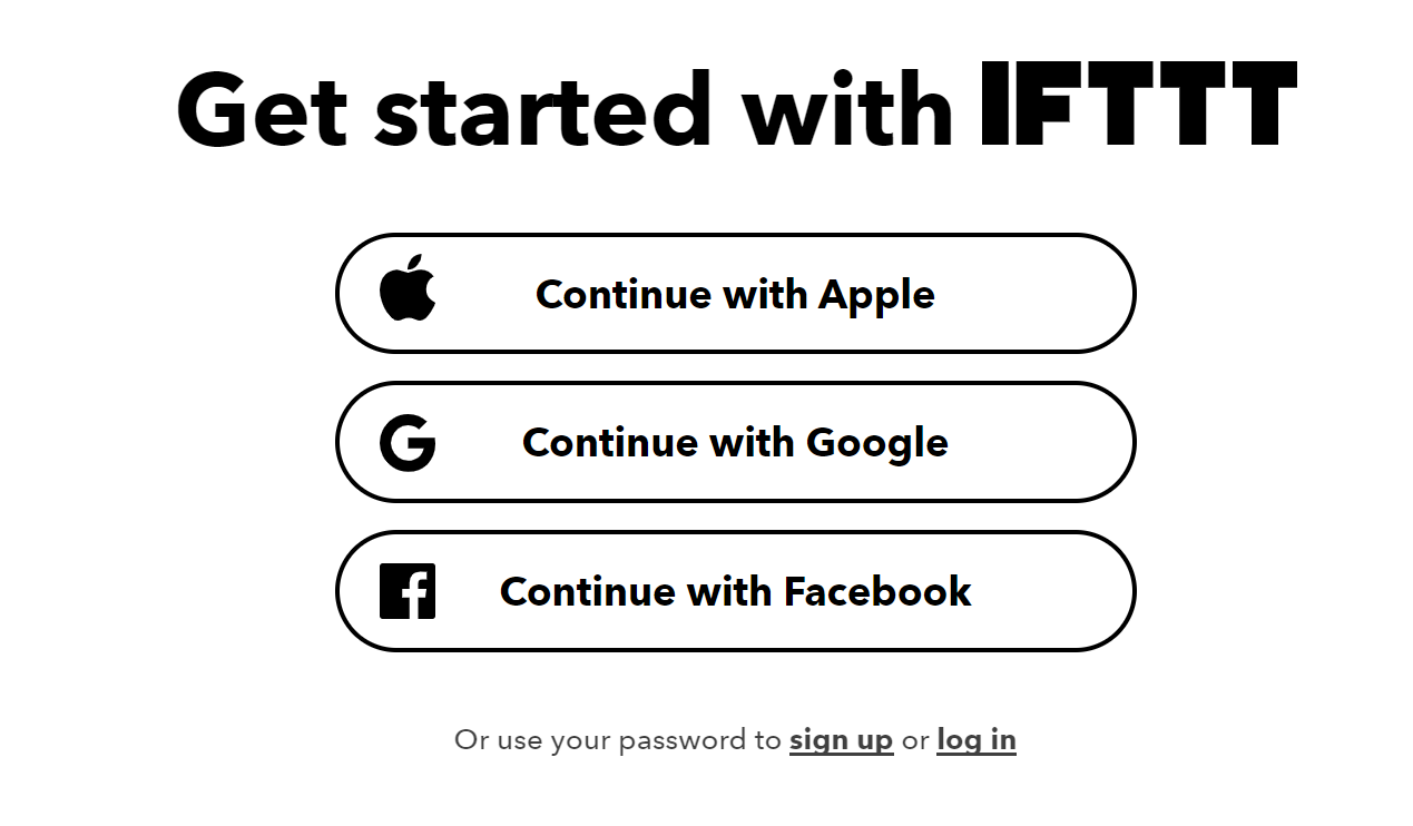 sign up